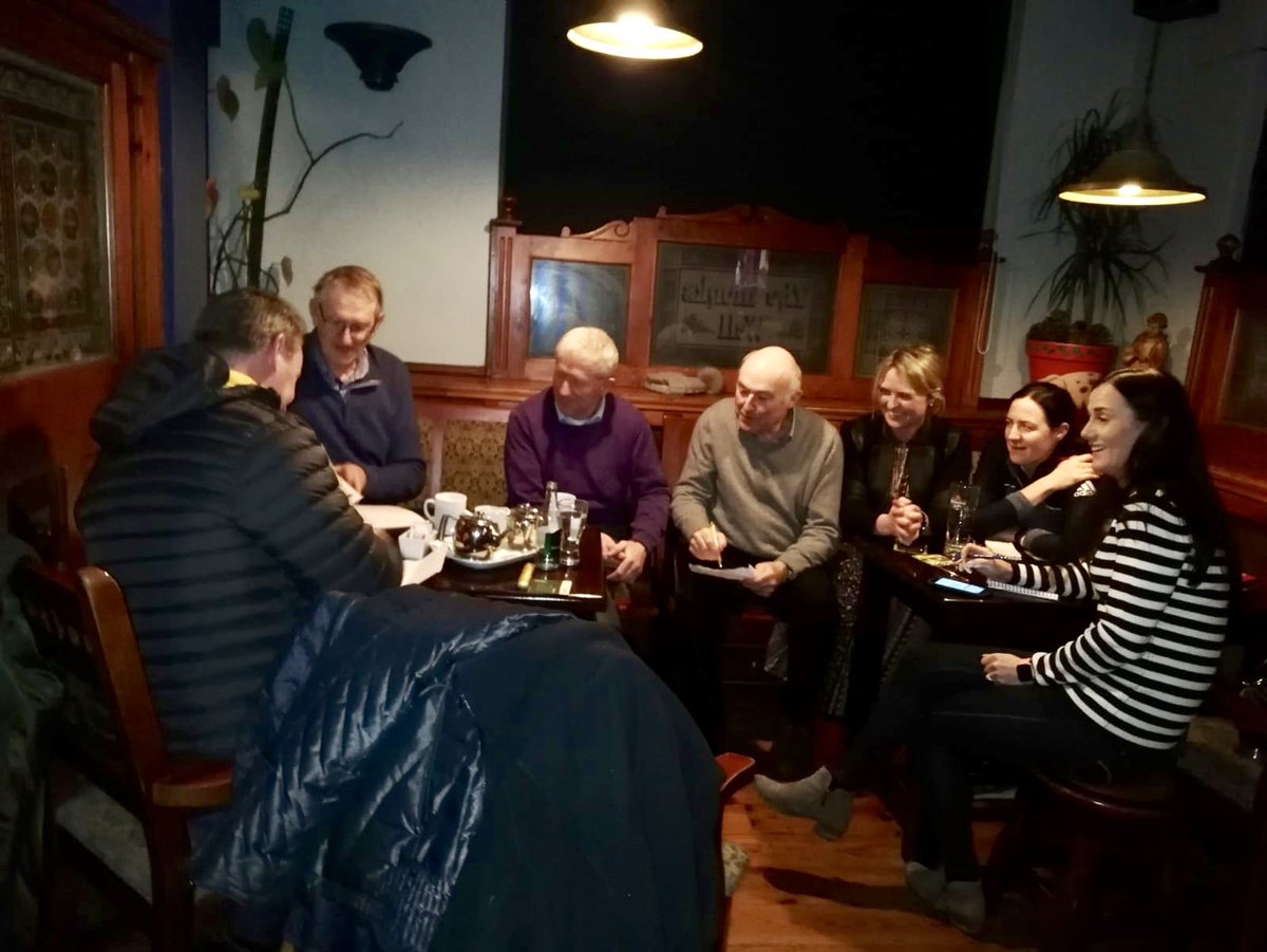 The Committee of <a href="/BellharbourPtoP/">Bellharbour PtoP</a> meet up every week, for 2 months before the fixture, to organise everything that needs to be done. Meetings take place in The Monks Well - a pub in Quin, Co Clare with a big racing connection being owned by Clare Titley, mother of Jason!