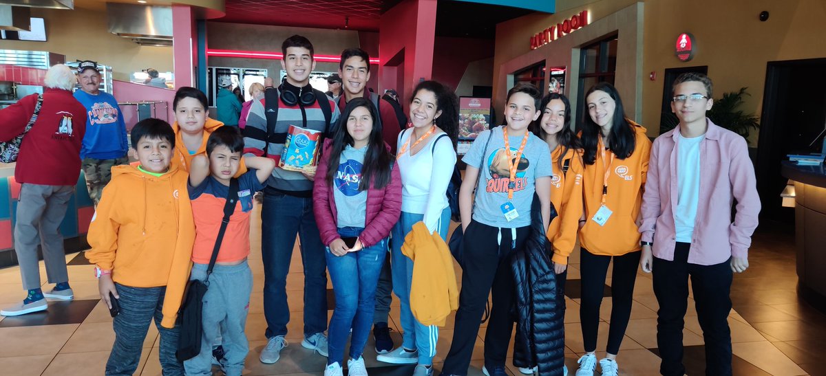 ELSJanuaryYouth's tweet photo. Nothing like " Thanksgiving Dinner and a Movie" Day 14- Cobb 10 Theaters #elscamps #elscamplife https://t.co/YD2LvkseXF