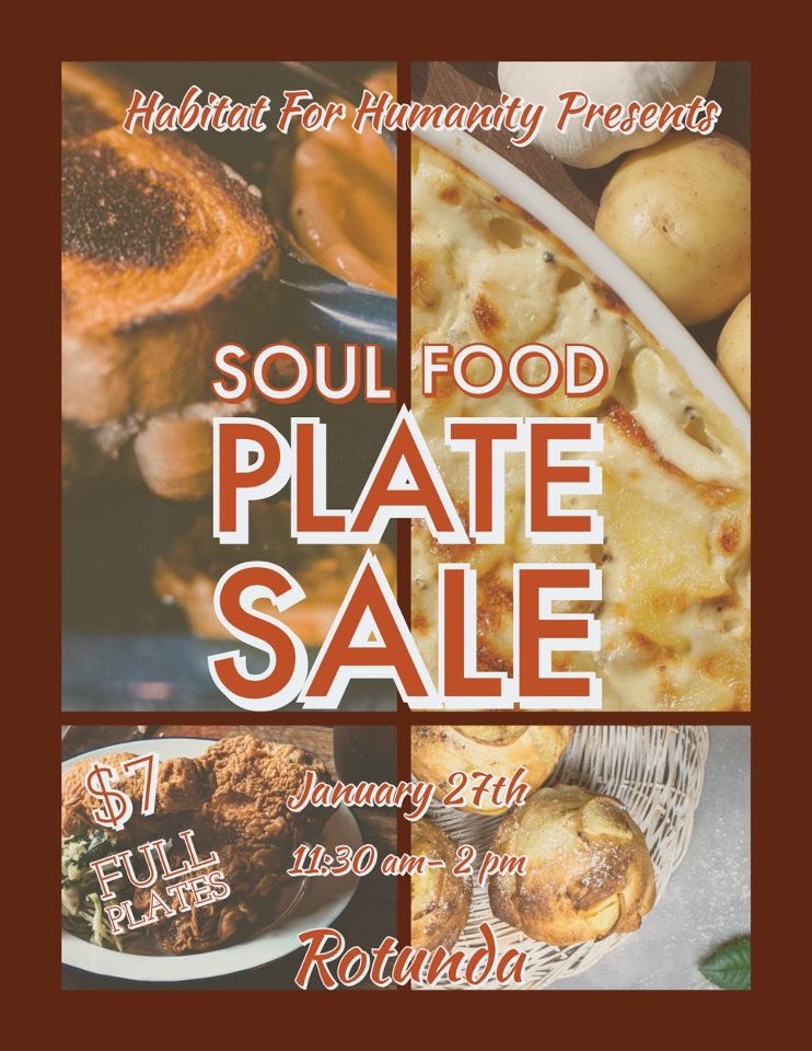 _GSUH4H's tweet photo. Habitat for Humanity is having a plate sale tomorrow from 11am-2pm. Come by and enjoy some home cooked food! First 10 people to buy a plate Get a free Fate Auction ticket ! https://t.co/SBajJl5RDj