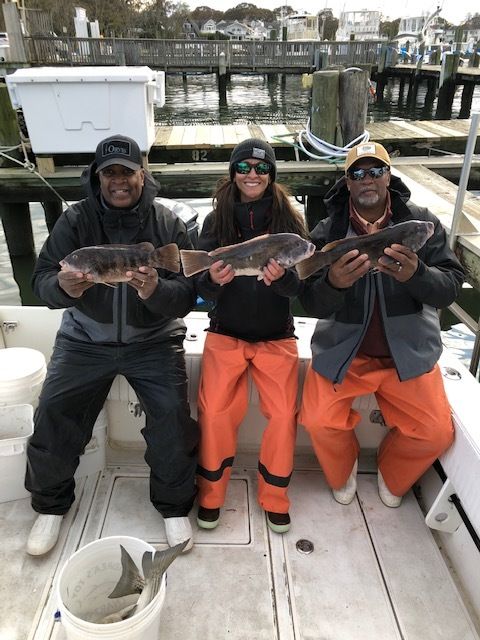 Tautog for three! Gerard Robinson &amp; Charles Bush of Reel Fishing with Upstream catch a ton of fish during their fishing trip at Point Pleasant Beach, New Jersey including tautog! 

<a href="/Reelfishingpro/">Reel Fishing With Upstream</a>  |  Today at 2 PM ET.  

#IAMSPORTSMAN #reelfishingwithupstream #fishing #tautog