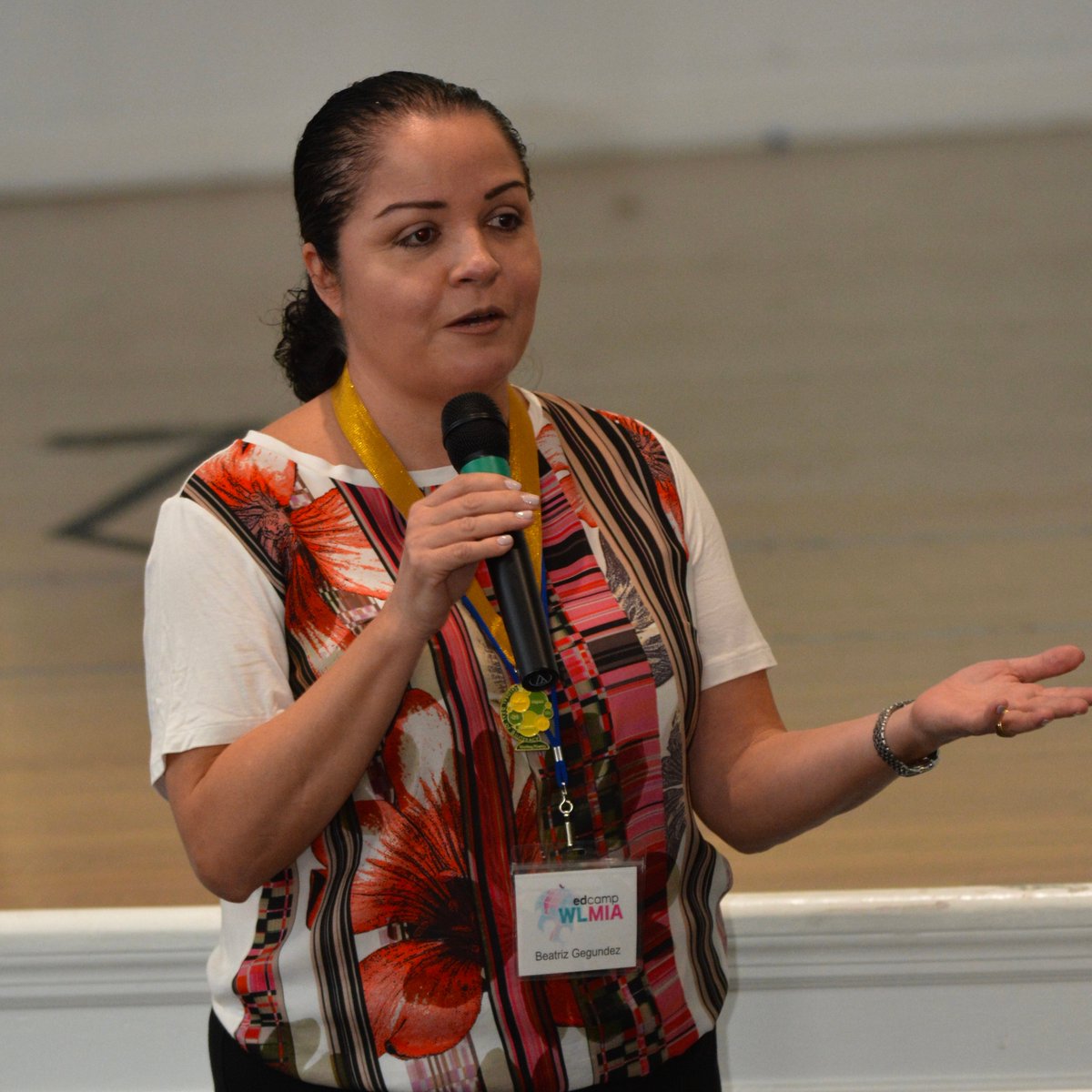 EdcampWLMIA's tweet photo. Special guest speaker Bety Gegundez, Regional Account Manager @AvantAssessment connects with language educators @EdcampWLMIA to share information on assessing students' proficiency. https://t.co/FQO4VEcshd