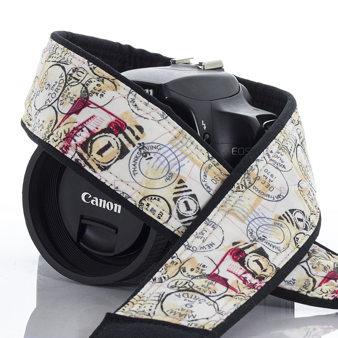 ten8e's tweet photo. Postage Stamps Camera Strap https://t.co/xD1rLA85y1 #handmade #cameraaccessories #camerastrap #ten8e #customcamerastrap #photography #dslr https://t.co/5QiZrM3cje