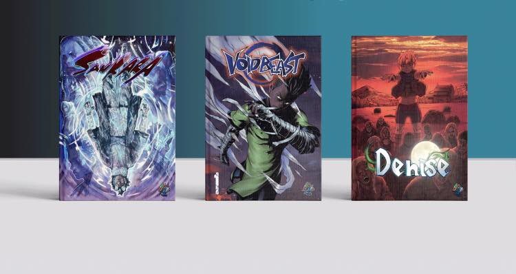 akachijones's tweet photo. Werewolves, Zombies and Ninja.
Void Beast Vol.1 and Denise are available on Amazon - https://t.co/zJXTY5S4J5
Or you can get all them directly from me through PayPal or Cashapp.
#manga #werewolves #zombies #ninja #voidbeast #denise #sankara #blackheroesmatter #indiemanga https://t.co/9HEbTGEMre