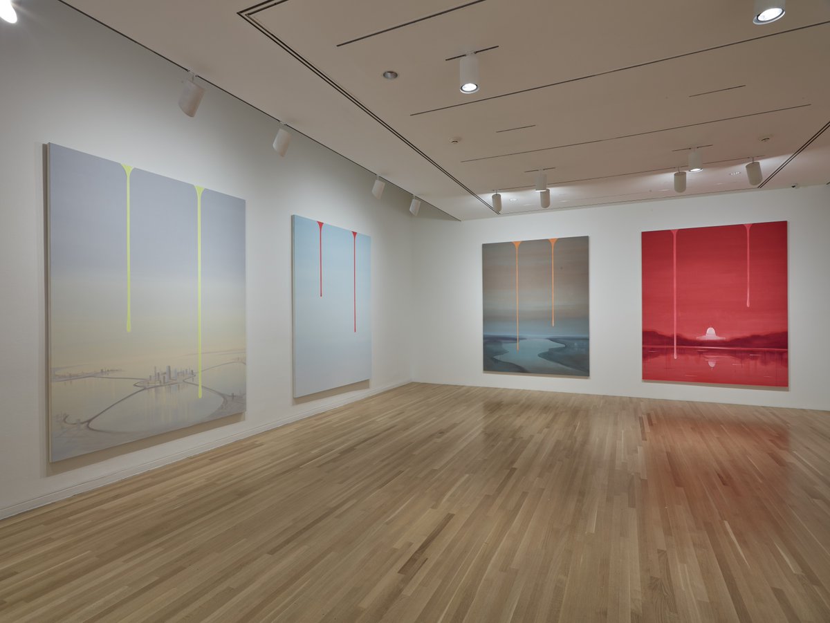 DallasMuseumArt's tweet photo. Don't miss "Concentrations 62: Wanda Koop, Dreamline," closing 2/2. This free exhibition presents works by contemporary artist #WandaKoop, whose canvases straddle abstraction and figuration, the real and the imagined, the personal and the political. https://t.co/cp25y4KsOg https://t.co/wnhyQ7DE7I