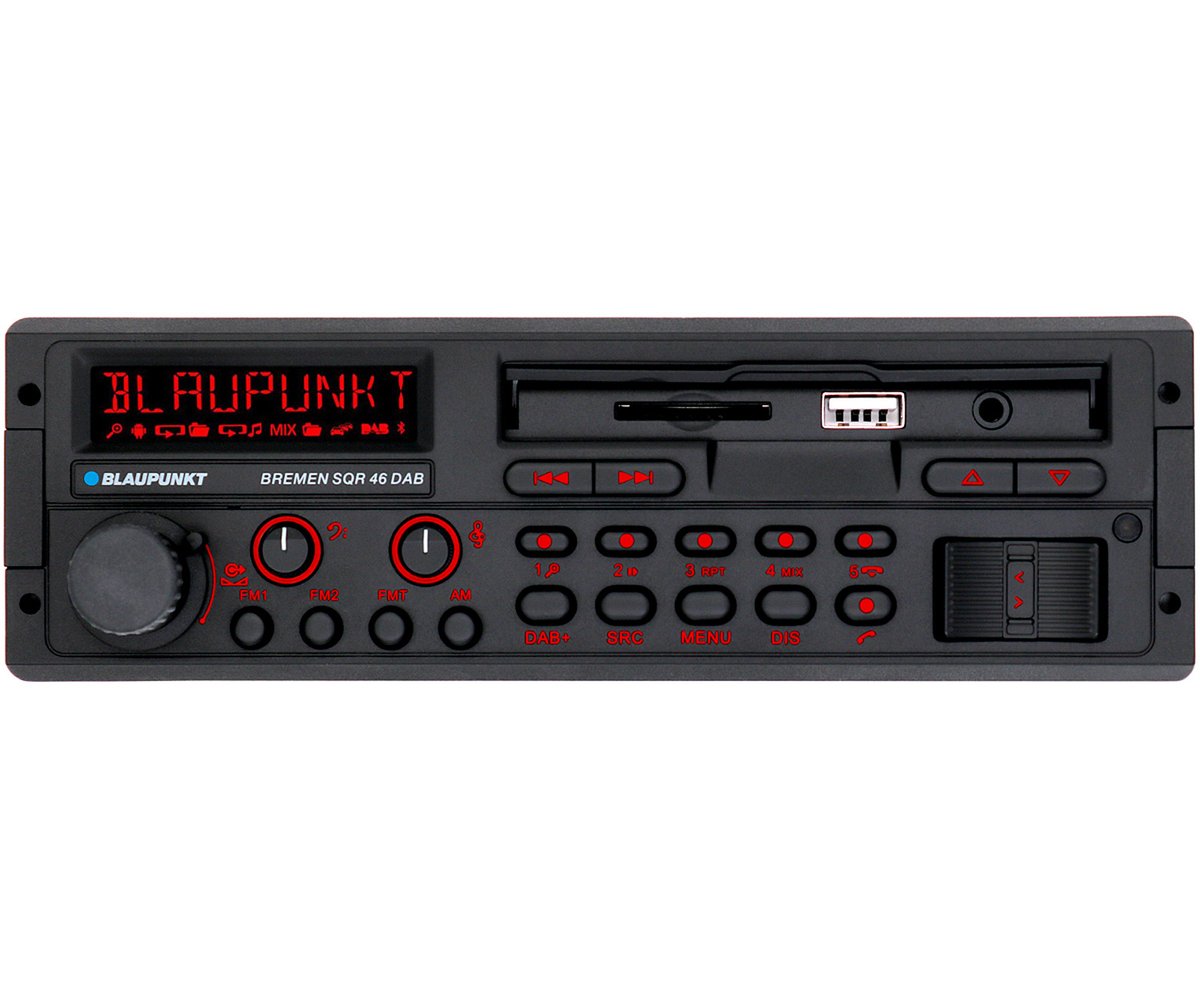 InCarAudio's tweet photo. Blaupunkt has relaunched the 80's classic car radio Blaupunkt Bremen SQR 46 updated with DAB Bluetooth USB AUX https://t.co/LAD4cLg7tD #CarStereo #CarAudio #CarRadio #cars #Bluetooth #DAB #bluetoothradio #carmusic #dabradio #Blaupunkt #AppleCarPlay #12volt #CarAudioInstallations https://t.co/T0eyYn2vv7