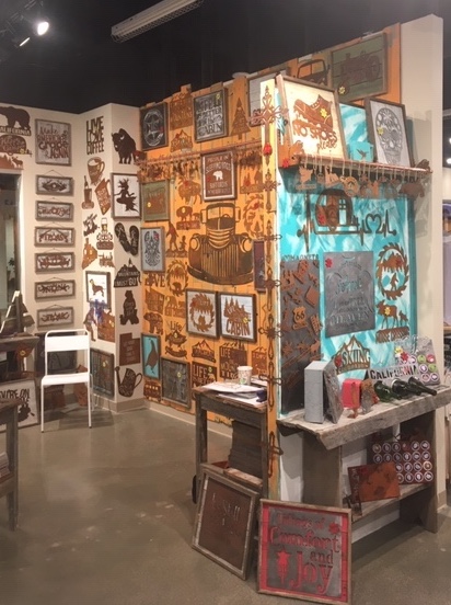 RechercheUSA's tweet photo. Day 1 of @lasvegasmarket @RechercheUSA  is ready to go for all of your Rustic Home Decor needs. Reclaimed Wood, cut metal, FREE custom design, Made in Texas. We are located in @destinationgifts, Bldg C, 11th Floor, C-1191. Come by and see us. #rustic #homedecor #lasvegasmarket https://t.co/YSlrbhF3Qg