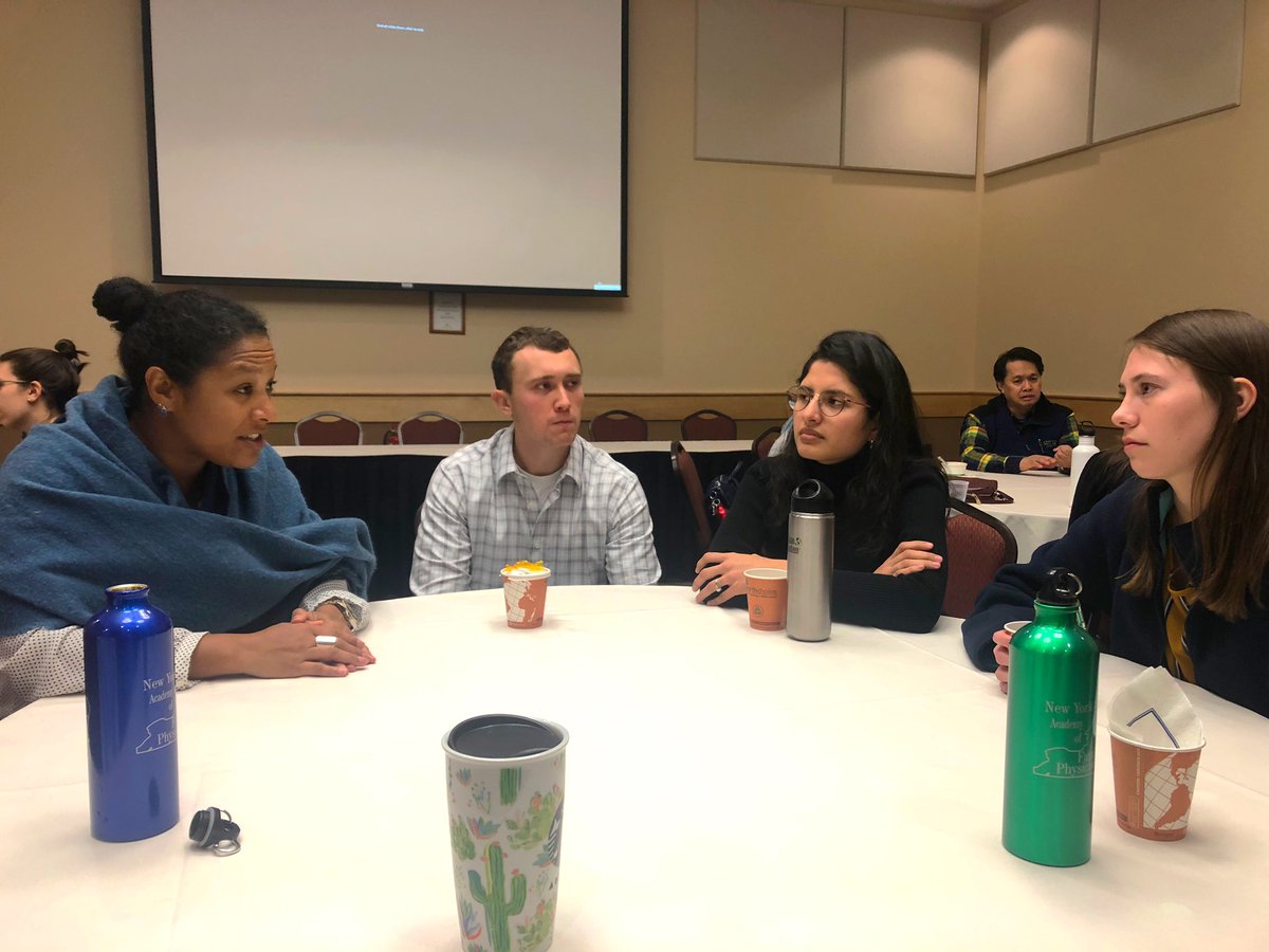 drallymay's tweet photo. Who do I want to be when I grow up? Just like these two BO$$ physician-leaders!! @SCNosalMD & @ivonneelina sharing personal stories about their career paths/passions with medical students at the @NYSAFP Winter Weekend โ๏ธ #familymedicine #studenttrack #mentorship #WW2020 https://t.co/XCtTzAQHMv