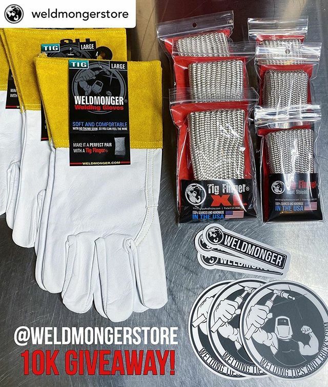 Weldmonger's tweet photo. We’re approaching 10K followers on the @weldmongerstore Instagram page and decided to do a little giveaway to help get us there. 3 winners will be announced as soon as we reach 10K!  Here are the rules:
1. Follow @weldmongerstore 
2. Follow @weldmonger 
… https://t.co/r7kbRPeHh9 https://t.co/203G8C3WyA