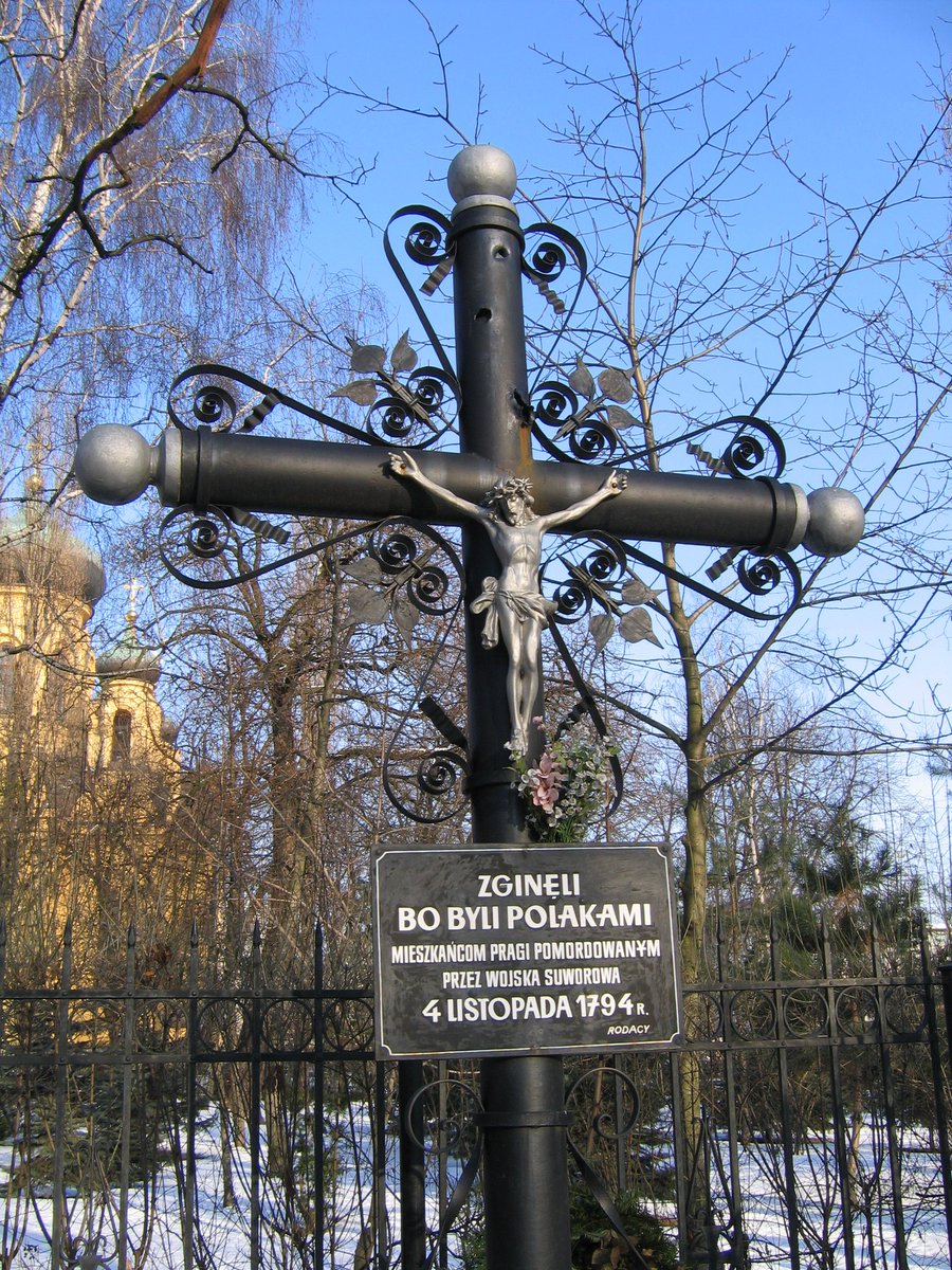 Kot_Behemot_NSA's tweet photo. In 1794, the Russians carried out a massacre of civilians in Polish Praga (Warsaw). As a result of several hours of murders, up to 20 thousand innocent people lost their lives. Poles were murdered by the army of Alexandr Suvorov, the creator of Russian "art of war". #ВамНеСтыдно https://t.co/tPMWADTHUo