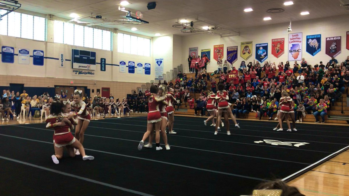 CoachGhezzi's tweet photo. We are so unbelievably proud of our girls for an amazing performance today and taking home 3rd in our conference! They have continued to push and climb upward in our journey this season! Little by little, piece by piece we are reaching our goals ❤️ Next up, Sectionals 👏🏼 https://t.co/IcBrVtxvDK