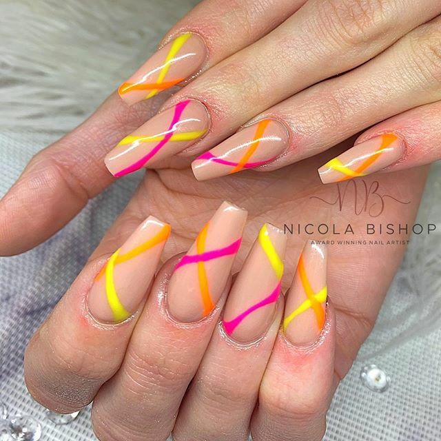 lipsticklifer's tweet photo. Can’t beat a bit of neon 💛💖🧡
@nicola_bishop_nails making my fingers beautiful as usual 🙌🏼
—————————————————
#nailday #mynailtechisbetterthanyours #nails #neonnails #acrylicnails #leicesternails https://t.co/ZULtURTtd1 https://t.co/9OZdGzvYZN