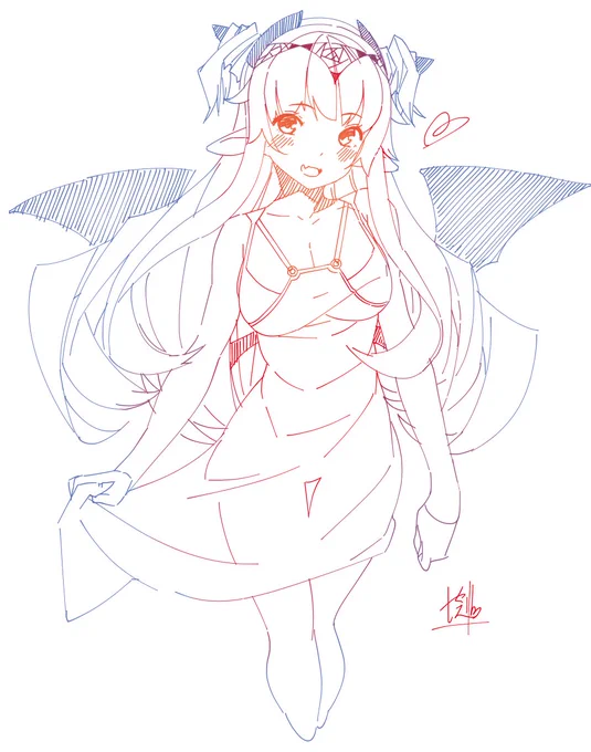 ラクガキ(`、3_ヽ)_ 