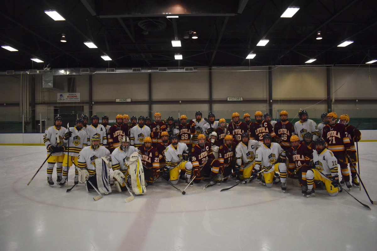#AMDG                                    Thank you <a href="/SIHSH0CKEY/">Saint Ignatius Hockey</a> for hosting <a href="/RamblerHockey/">Loyola Academy Hockey</a>  this weekend.  Best of luck to your team for the rest of the season.