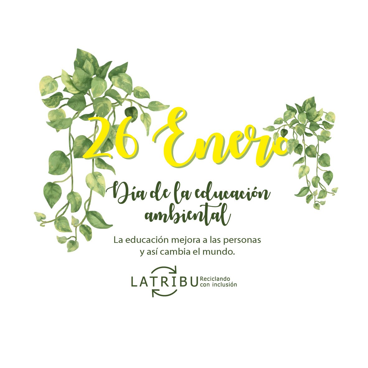 latribusomos's tweet photo. Aquí en #LaTribu nos tomamos en serio este trabajo, porque educar, crear conciencia ambiental e inclusiva, es un imperativo ético.
#DiaMundialDeLaEducaciónAmbiental
#MeEncantaLaTribu https://t.co/nGal2kgsdk