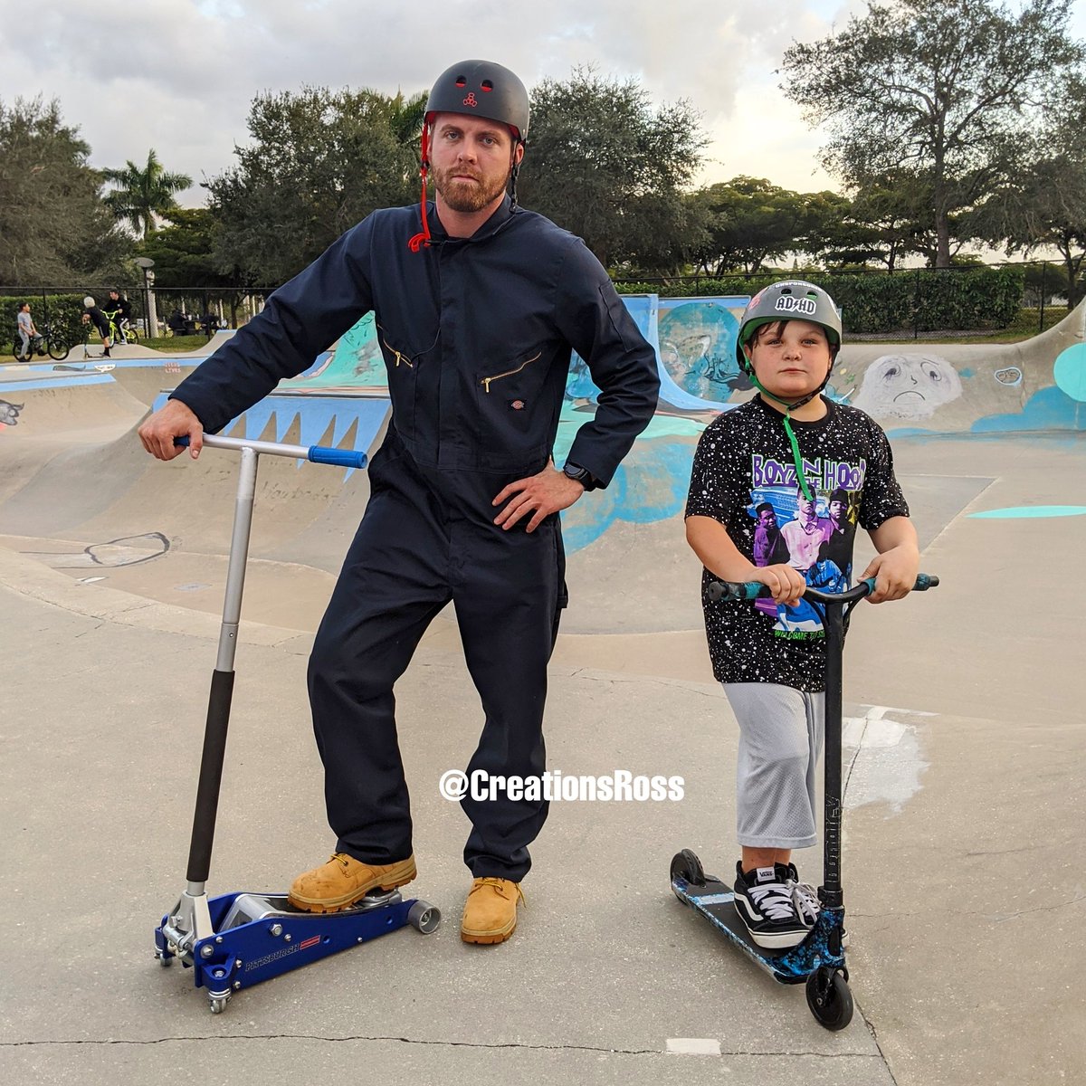 CreationsRoss's tweet photo. Scooter gang 💯 https://t.co/UsJ640obiv