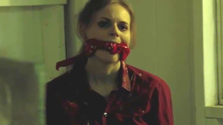 the_greg_gagsby's tweet photo. Jessica Raskin from the short film Travesty #gagged #knottedcleavegag #tapegag #wraparoundtapegag #multigagged #damsel https://t.co/cVq9rvcnCe