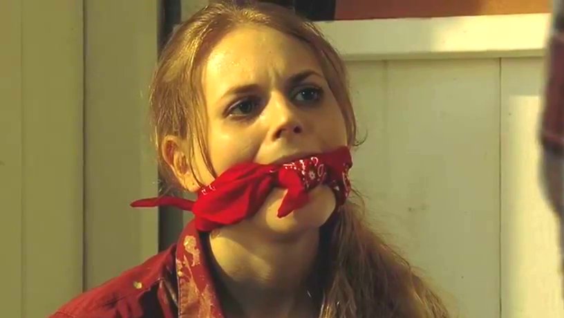 the_greg_gagsby's tweet photo. Jessica Raskin from the short film Travesty #gagged #knottedcleavegag #tapegag #wraparoundtapegag #multigagged #damsel https://t.co/cVq9rvcnCe