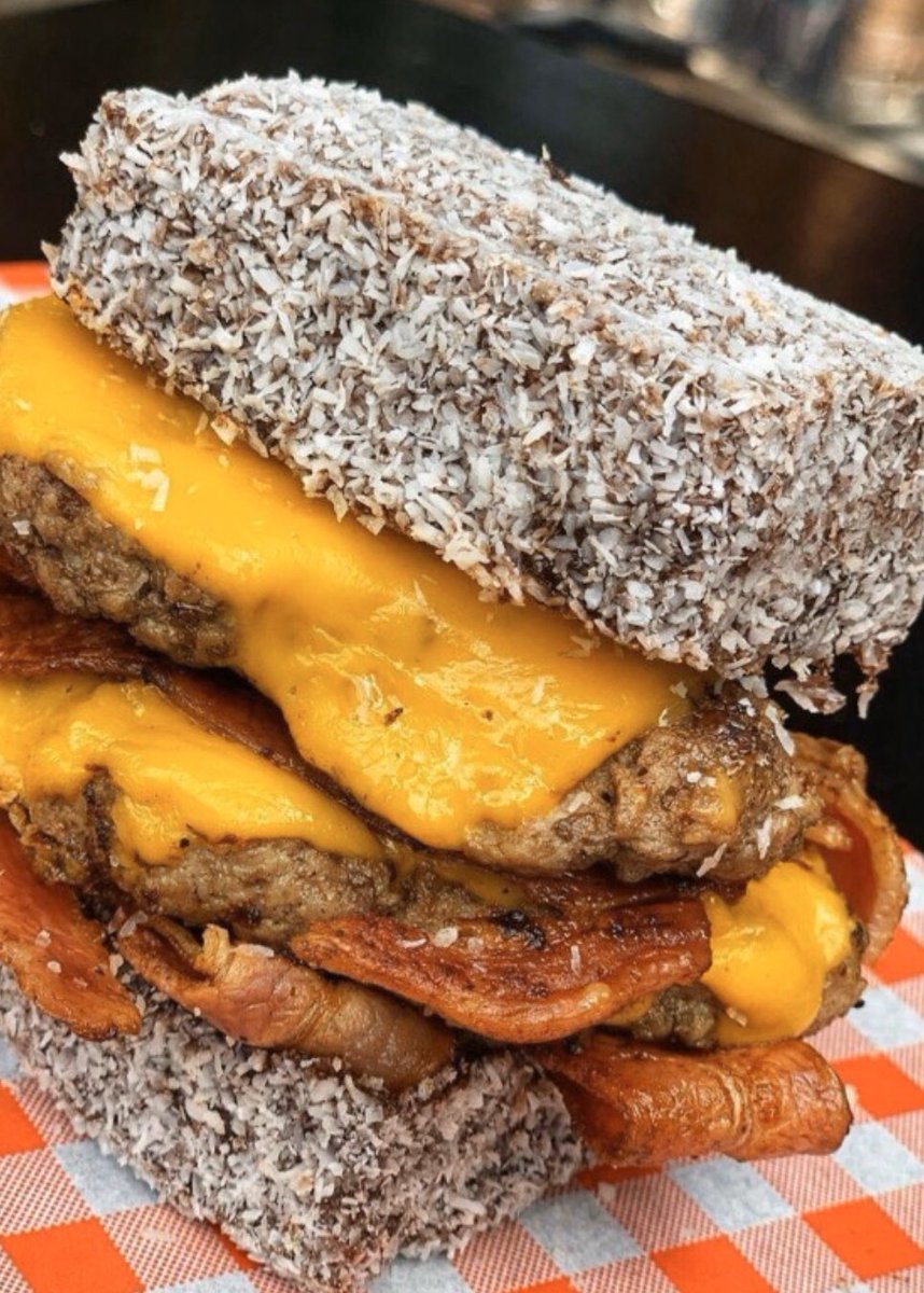 Burgamington 🇦🇺 We love thy Aussies 😂 ... happy Strada Day #burger #australiaday #nailedit