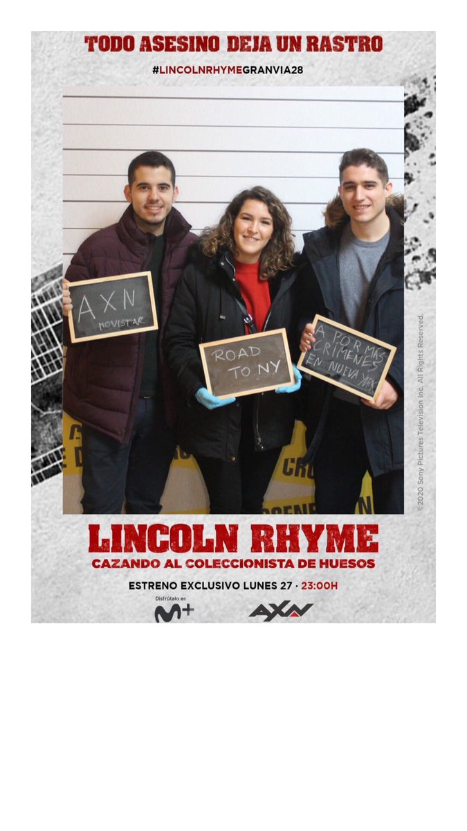 Lau6_'s tweet photo. Si alguien me mandara un hueso... lo pondría en Wallapop 🙄🙄
Iria de viaje a NY con @Petwin17 
#LincolnRhymeGranVía28 
#elcoleccionistadehuesos https://t.co/AutwplTpKU