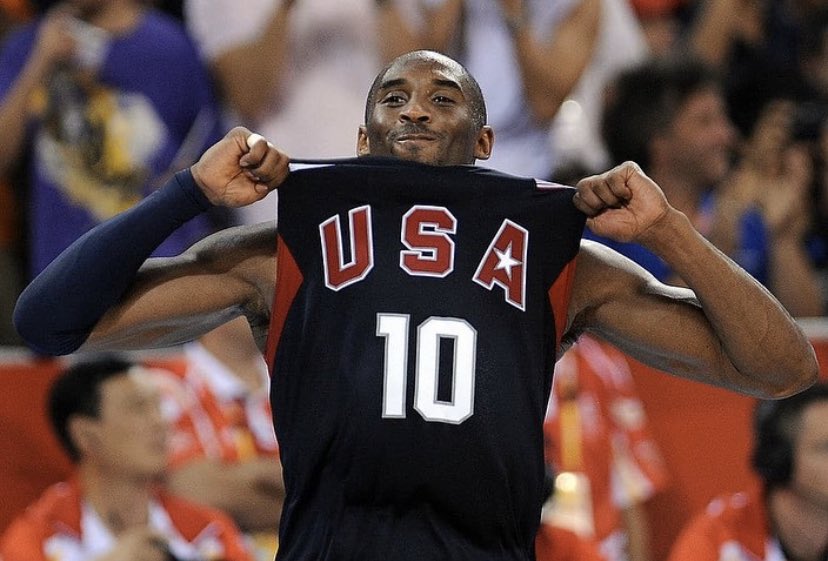 Nickanthonyb's tweet photo. What a player what a person I never thought this would happen. Rest In Peace Kobe❤️🤍💙🙏#RIPMAMBA https://t.co/xzb9uqbEyK
