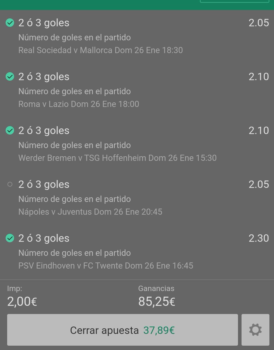 ScoreApuesta's tweet photo. 📢Hoy esta cuenta aquel que haya cerrado a falta del Nápoles,ha podido ganar más de 270€,es una cuenta gratuita y suele dar dinero.Sólo pedimos que ayudéis con algún comentario o RT y no se suele hacer, hemos decidido que hasta que este tweet no llegue a 50 RT no subiremos nada. https://t.co/yeZ8OGHMT4