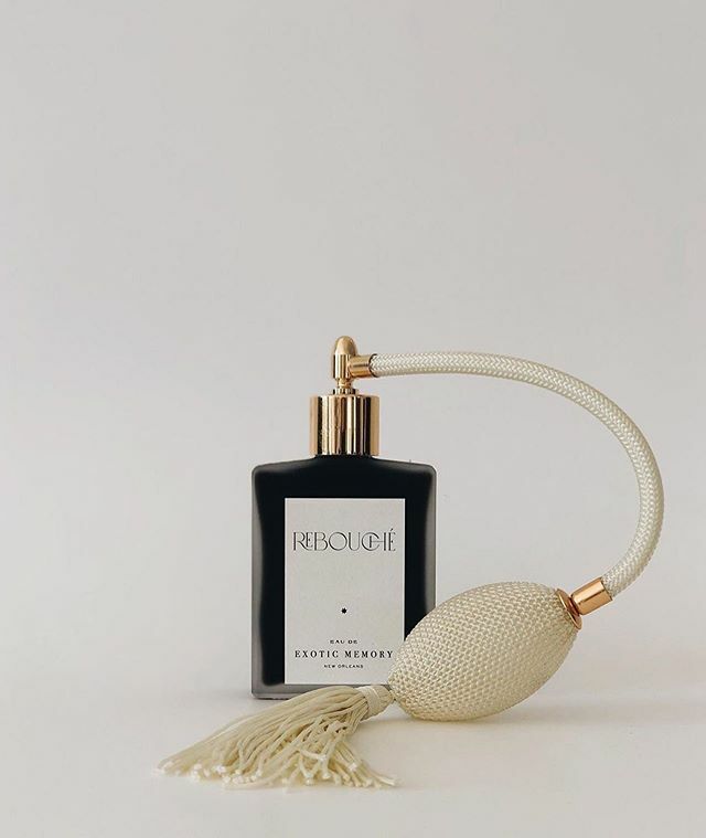 Exotic Memory is a perfume I created in collaboration with <a href="/rebeccarebouche/">Rebecca Rebouche</a>. This project flexed my creativity in the best way! I’d played with notes of mushroom and jasmine in a class with @aftelierperfume, and it was so fun to build on those two key notes here by adding im…