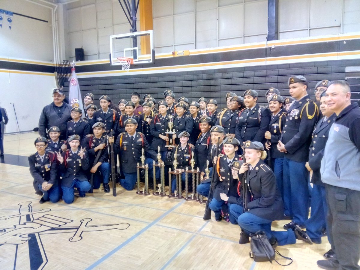WRHSJROTC's tweet photo. Good job to all the cadets who competed at Rio Linda yesterday 💪 https://t.co/0tUaKVdcWX