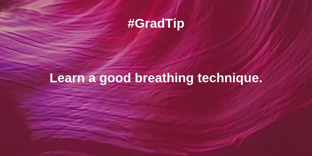 ASUGradCollege's tweet photo. #GradTip: Learn a good breathing technique for
calming your body. π¬οΈπ§ββοΈ Try a 4-7-8 breath a couple times a day to lower your bodyβs reaction to stress.
For more #selfcaresunday tips, go to https://t.co/w5EwwuFICt https://t.co/jFmC9VSEVp