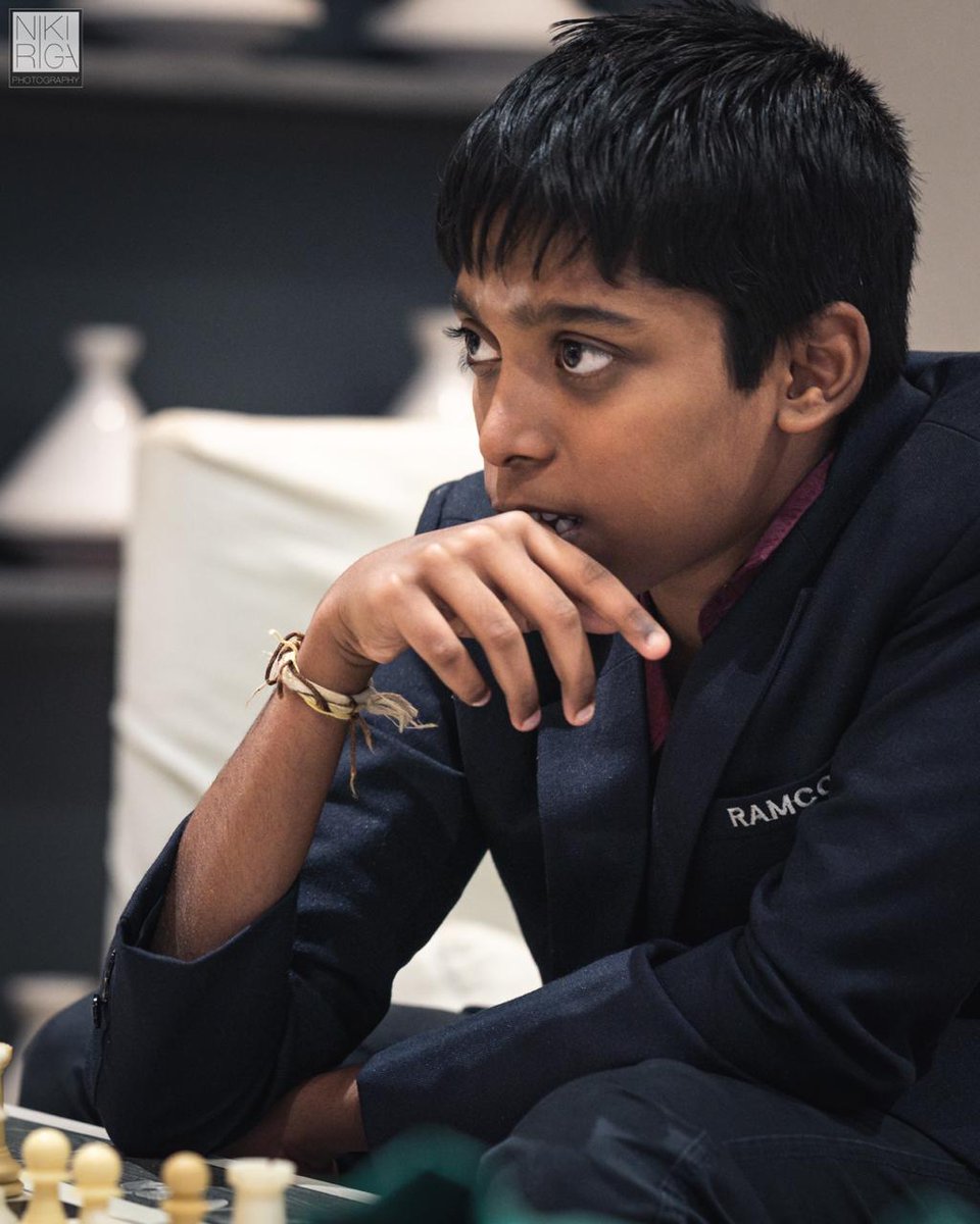 GibraltarChess's tweet photo. Veselin Topalov 🇧🇬 shows why he is a World Champion even off the board at @GibraltarChess

After after losing to @rpragchess,
He sits down with his 14-year-old opponent and analyzes the game thoroughly!

📸 @riga_niki
#GibChess https://t.co/wFYNOjNk6x