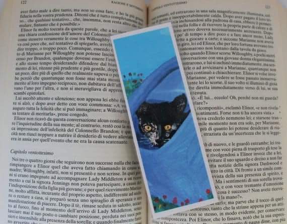 Nora85E's tweet photo. #Bookmark with a print of my acrylic painting that depicts my black cat Bella!
You can find it here:
https://t.co/zkvL9XPBAk

#art #arte #cat #blackcat #gatto #gattonero #segnalibro #segnalibri #bookmarks #catlovers #booklovers  #giftideas #cats #prints https://t.co/SR50GqsGCv