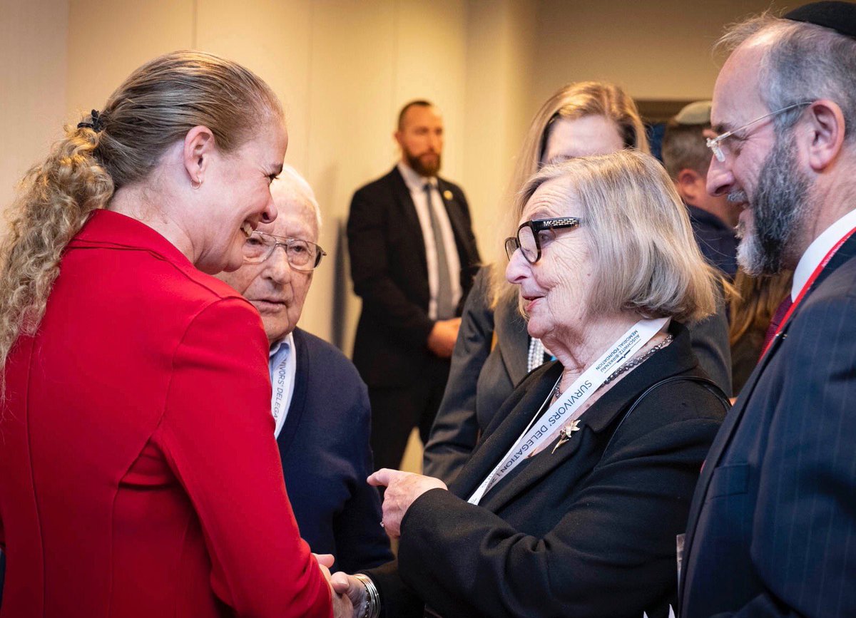Meeting Holocaust survivors reminds us how important it is to keep their stories alive. / Rencontrer des survivants de l'Holocauste nous rappelle à quel point il est important de garder leur histoire vivante.#Auschwitz75