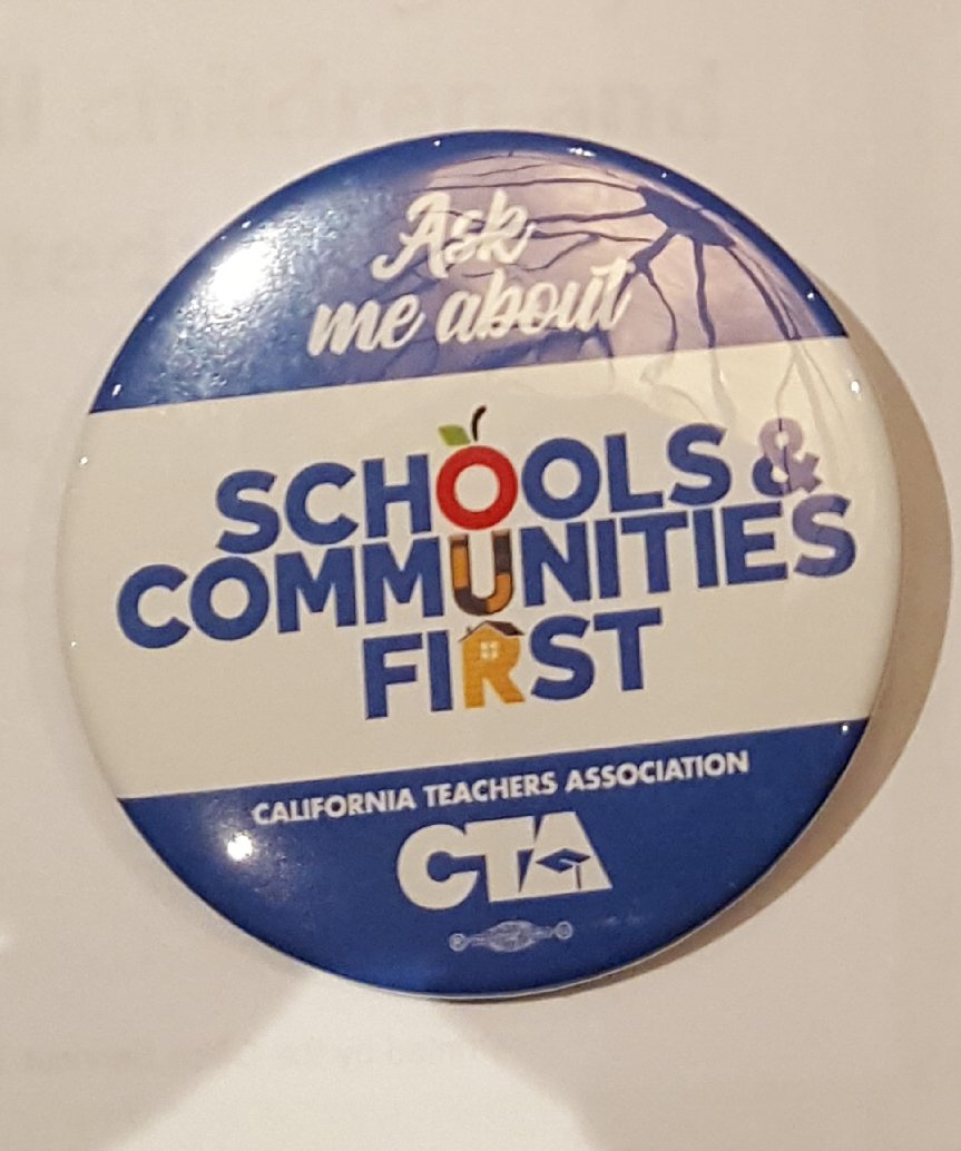 erica_hitta's tweet photo. Ask me about Schools &amp; Communities First: our communities and schools deserve more funding.
#schoolsandcommunitiesfirst
#wearecta https://t.co/fG84W8tF6K