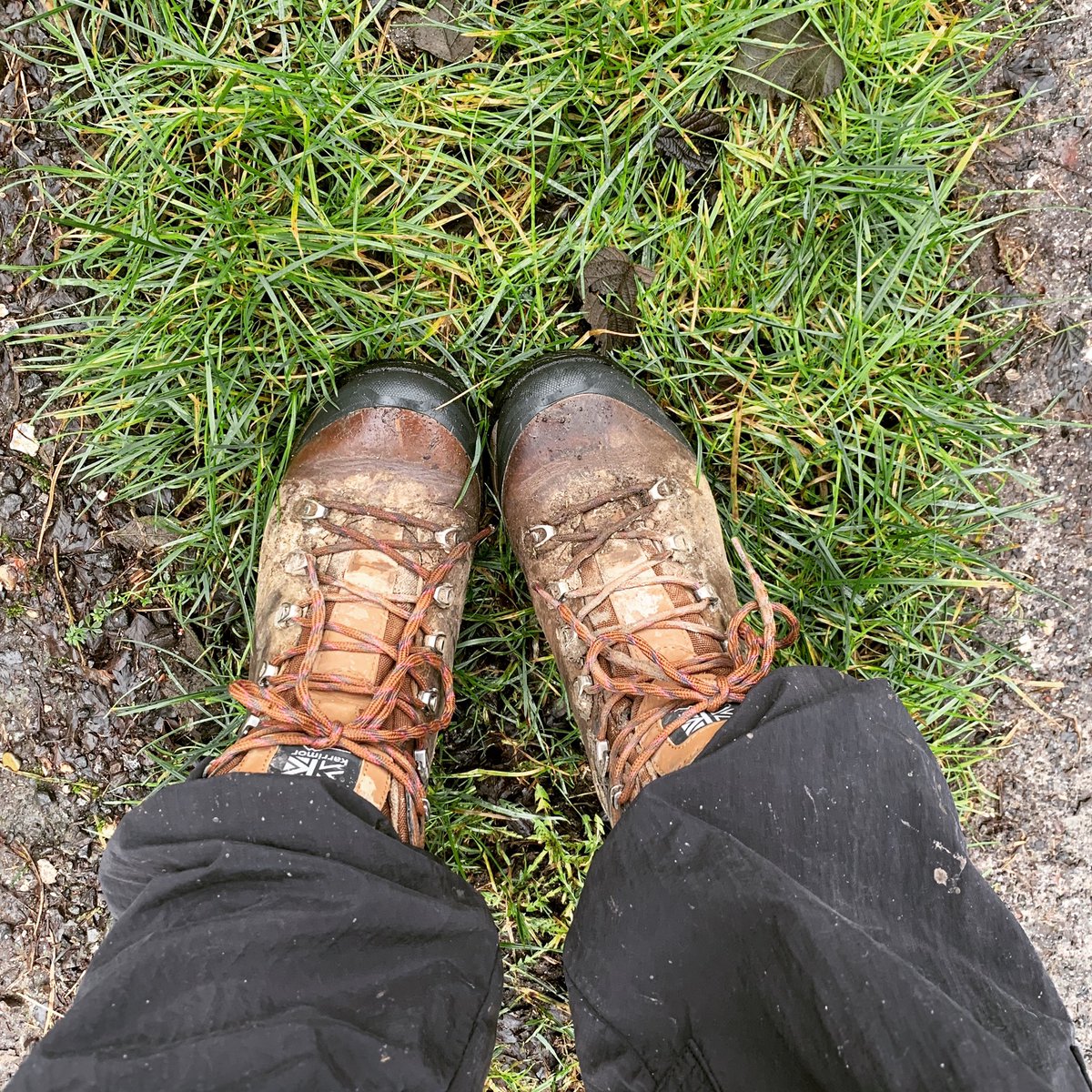 So hopefully these boots (which need a good clean) are going to get me up Kilimanjaro in 2 weeks time. Huge challenge for me &amp; slightly terrified but doing it for a great cause. Please donate if you can 🏔👣 @ourstorybath  justgiving.com/fundraising/st…