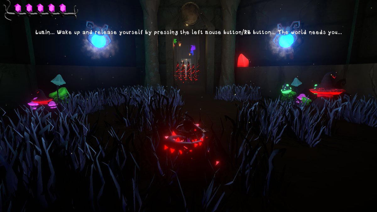 BuckleUpGames's tweet photo. It's a little dark in here... Lumin, turn on your light... 🔮

Have you played Lumin's Path yet? It's free! Find it here:

https://t.co/JANhVMC5OY

#luminspath #indiegame #indiegames #indiedev #madewithunity #gamedevelopment #freegame #steam #screenshotsunday https://t.co/JmbMR7lwnc