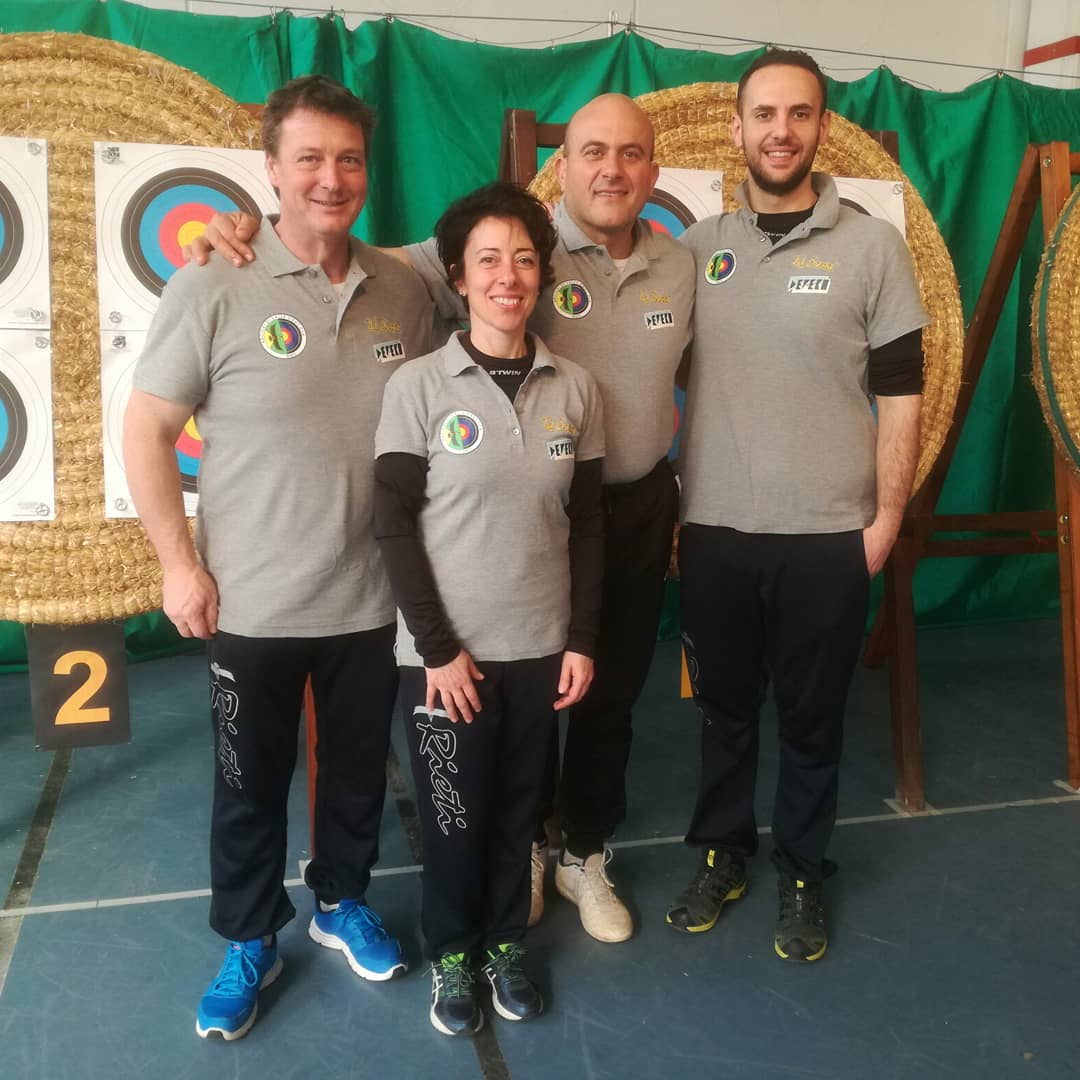 GARA ....Bel debutto per Daniele Antonelli alla sua prima gara , con Claudio D'annibale e Paolo Onorati non molto soddisfatti e Carla Di Domenico con un ottimo punteggio, alzando l'Astina dei suoi RECORD .... COMPLIMENTI ...... (a portato bene la nuova maglia sponsor )