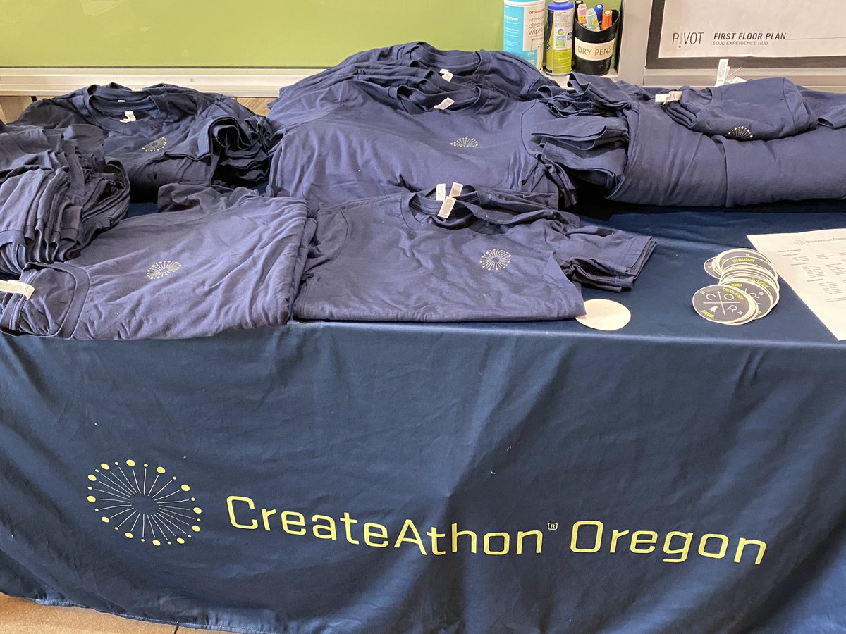 We’re back for our final day! Join us for final client presentations at 5pm in Allen Hall 221 #CreateAthon