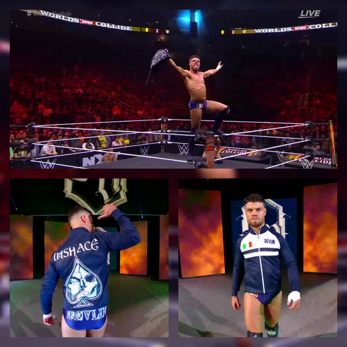 JeniferHoche's tweet photo. #WorldsCollide #nxt #nxtuk #jordandevlin #irishace #importkiller #champion 
@Jordan_Devlin1 https://t.co/c6VYMqfWZr