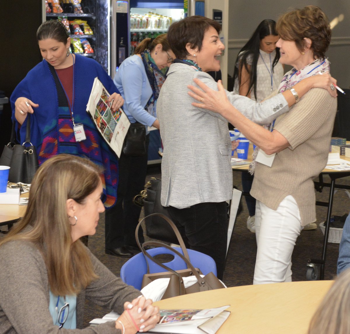 EdcampWLMIA's tweet photo. At Edcamps, you meet up with old friends and colleagues, and also make new ones. 😊We hope you keep the conversation going with your new connections @EdcampWLMIA https://t.co/4LDNDnrvLd