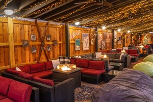 Sometimes in the Winter we don't feel like leaving the house, but when you have a cozy place like this to visit...it's worth the trip.

#CozyBar #DC #WashingtonDC #TheChaletAtHookHall #DogsWelcome #WinterDrinks #DCDrinks #DCFood #DCbars