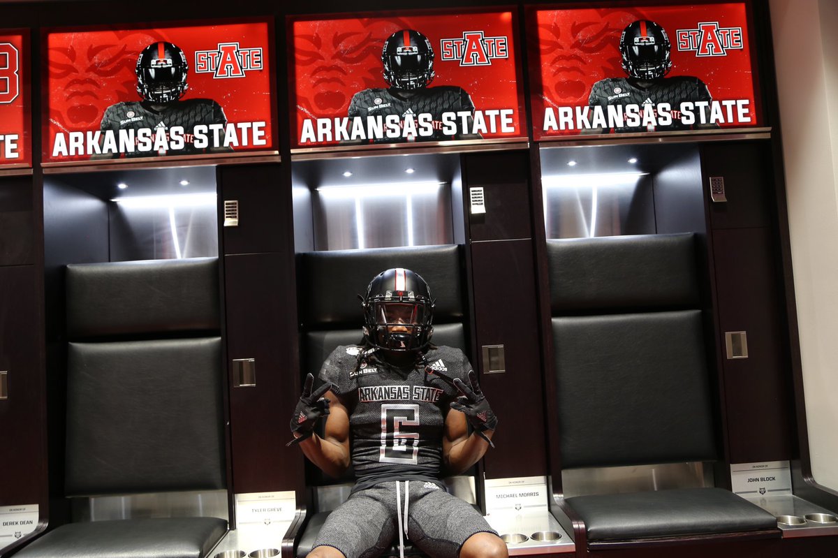 Blessed To Say That I Am Committed To Arkansas State University!!🔴🐺