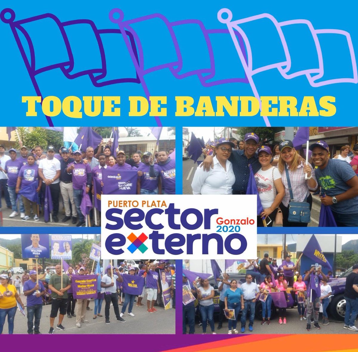 AbelSector_Pop's tweet photo. #ToqueDeBanderas
#SectorExternoPuertoPlata
#Gonzalo2020
#SangreNueva
#NuevasIdeas https://t.co/kSPEFnCzwQ