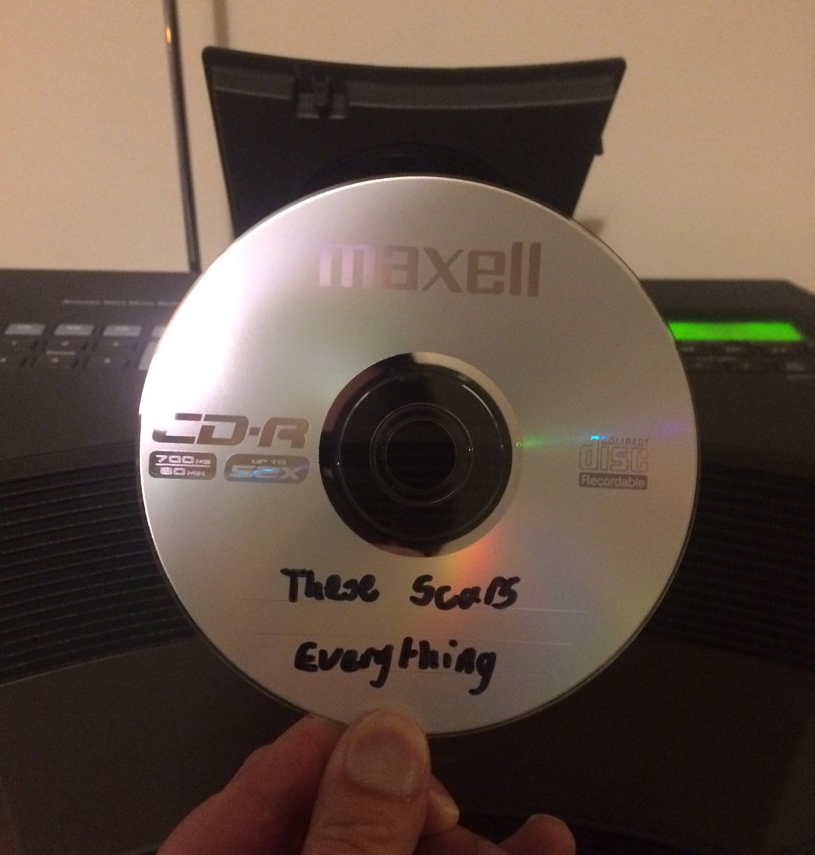 L_E_Davies84's tweet photo. New music!
Spent past few months, on and off, recording a couple of new tracks - finally have CD with the final mixes.
Now, what to do with them!? 🤔
#NewMusic #TheseScars #Everything https://t.co/dppgFo5GJr