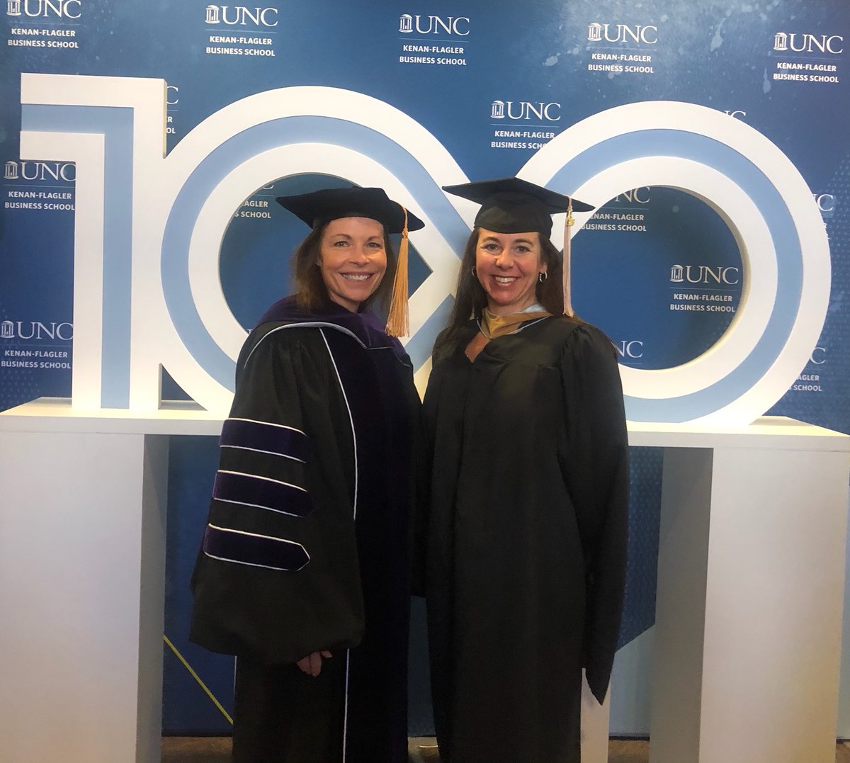 During this 100th anniversary year of the Kenan-Flagler Business School, I was honored today to announce the highest academic award at our UNC Master of Accounting Online graduation ceremony.