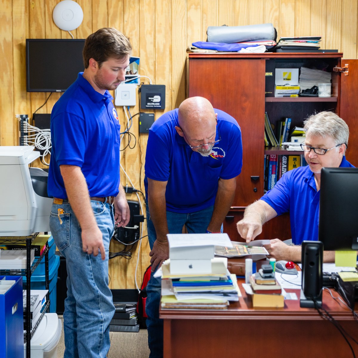 The musketeers of Newnan are working hard to solve all you're plumbing needs!
