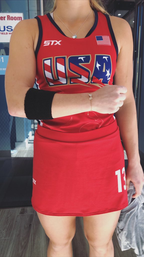 USAFieldHockey's tweet photo. For today’s game the USWNT, @oranjehockey and the officials will be wearing a black band to honor the life of Larry Amar. 

Please consider making a donation to the Larry Amar Family Fund: https://t.co/7vxZNGnWOc

#FIHProLeague | #forLA https://t.co/JfAldUTwlu
