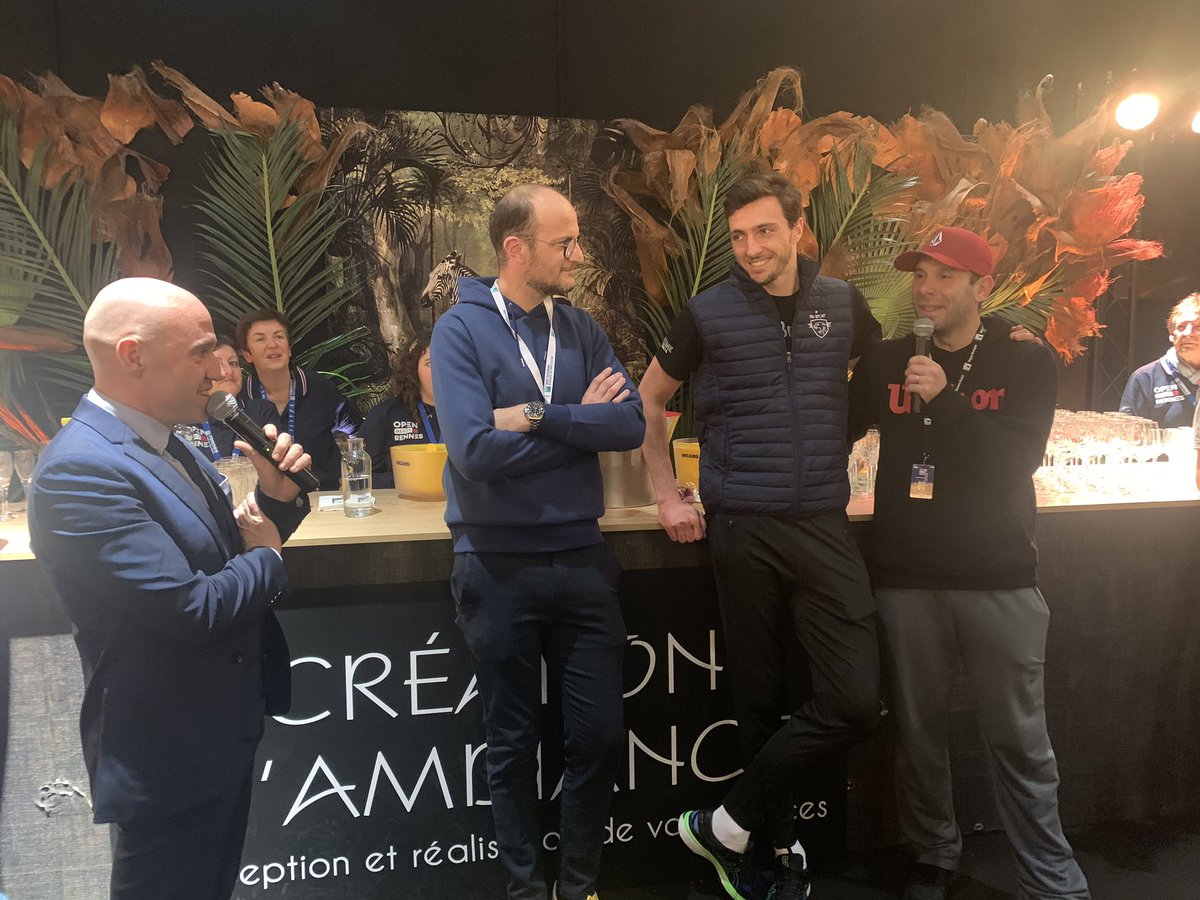 « Depuis le 1er janvier, <a href="/arthurrinder/">Arthur Rinderknech</a> est un vrai breton » dit <a href="/BreizhTennisPro/">Breizh Tennis Pro</a> à <a href="/AGENCE3NEO/">Thierry EON</a> #emojibreizh