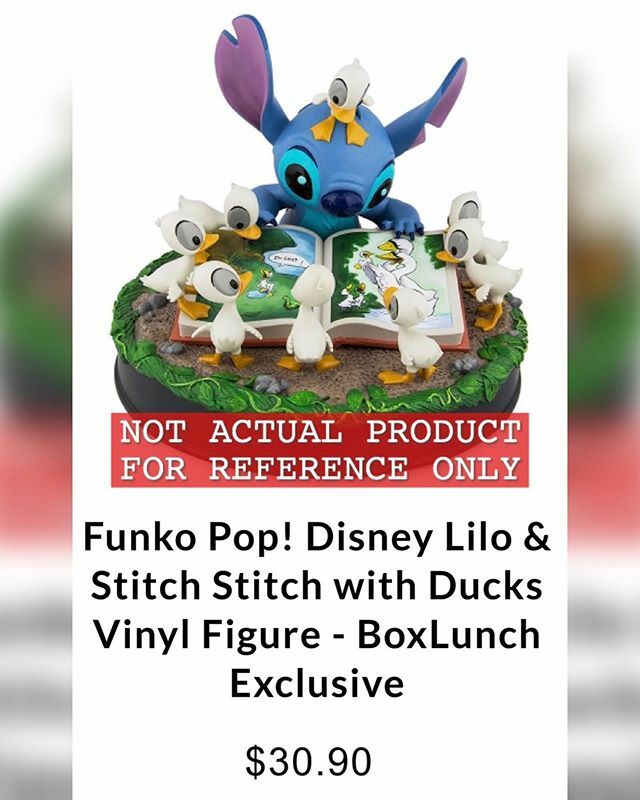 stitch with ducks funko