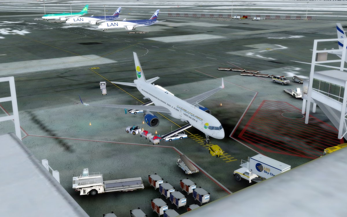 CanariasCharter's tweet photo. Llegada a Nueva York,aproximación muy movidita por turbulencia en APP y Final. @ndres1981 #aerolineavirtual #aerolinea_virtual # p3d #simulador #virtual_airline #virtualairline #pilotovirtual #aviones #repaints #liveries #livery  #757captainsim https://t.co/QMklzHVrCV