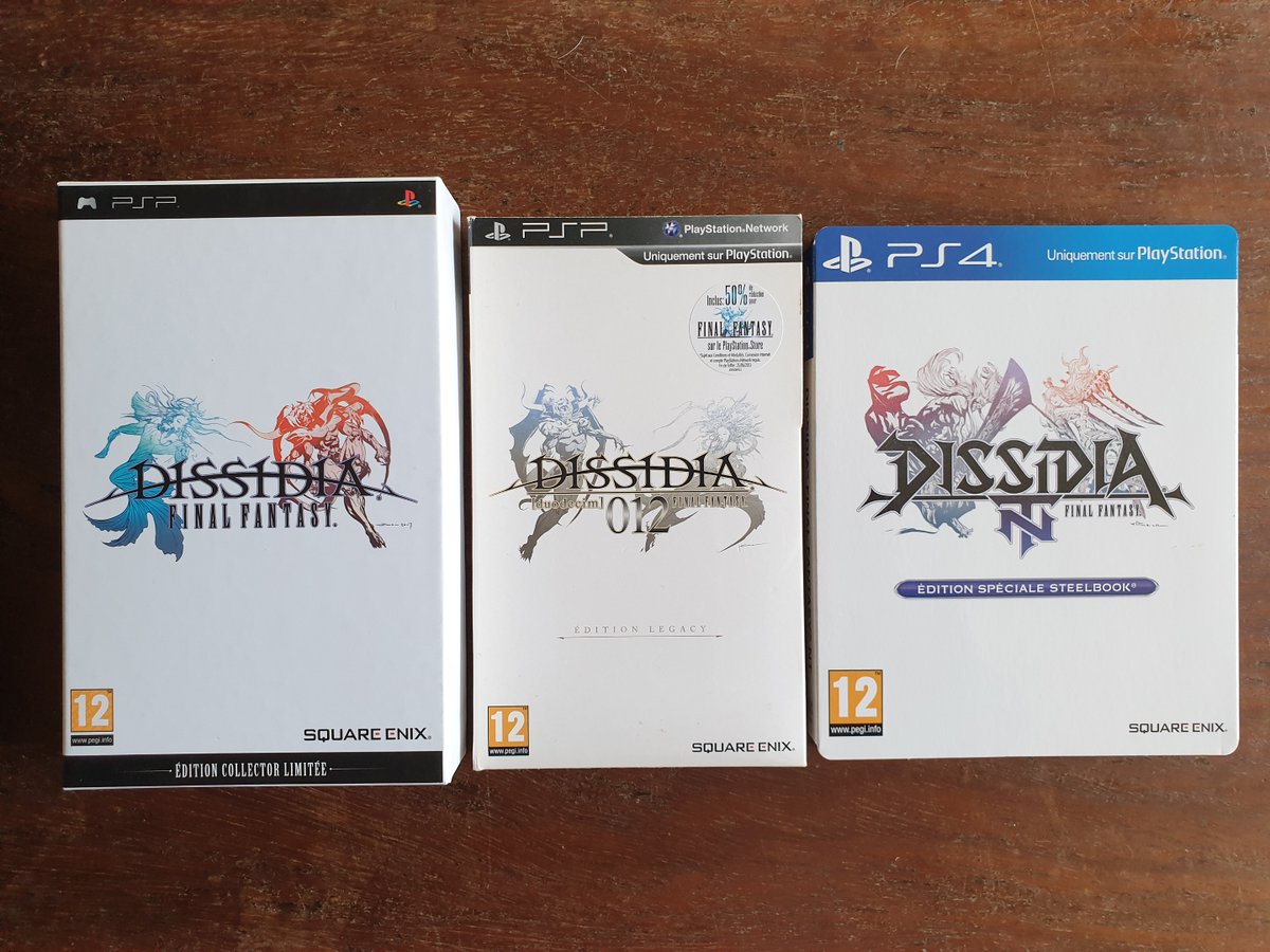 JulianDemiautte's tweet image. Dissidia, une petite série de... baston-rpg? 🤔 Sorte de cross over/battle royale dans l'univers Final Fantasy, assez difficile à appréhender. Si vous ne devez en essayer qu'un, je vous conseille le 012 sur PSP.
#Dissidia @SquareEnixFR #FinalFantasy #KakutoGame #対戦型格闘ゲーム