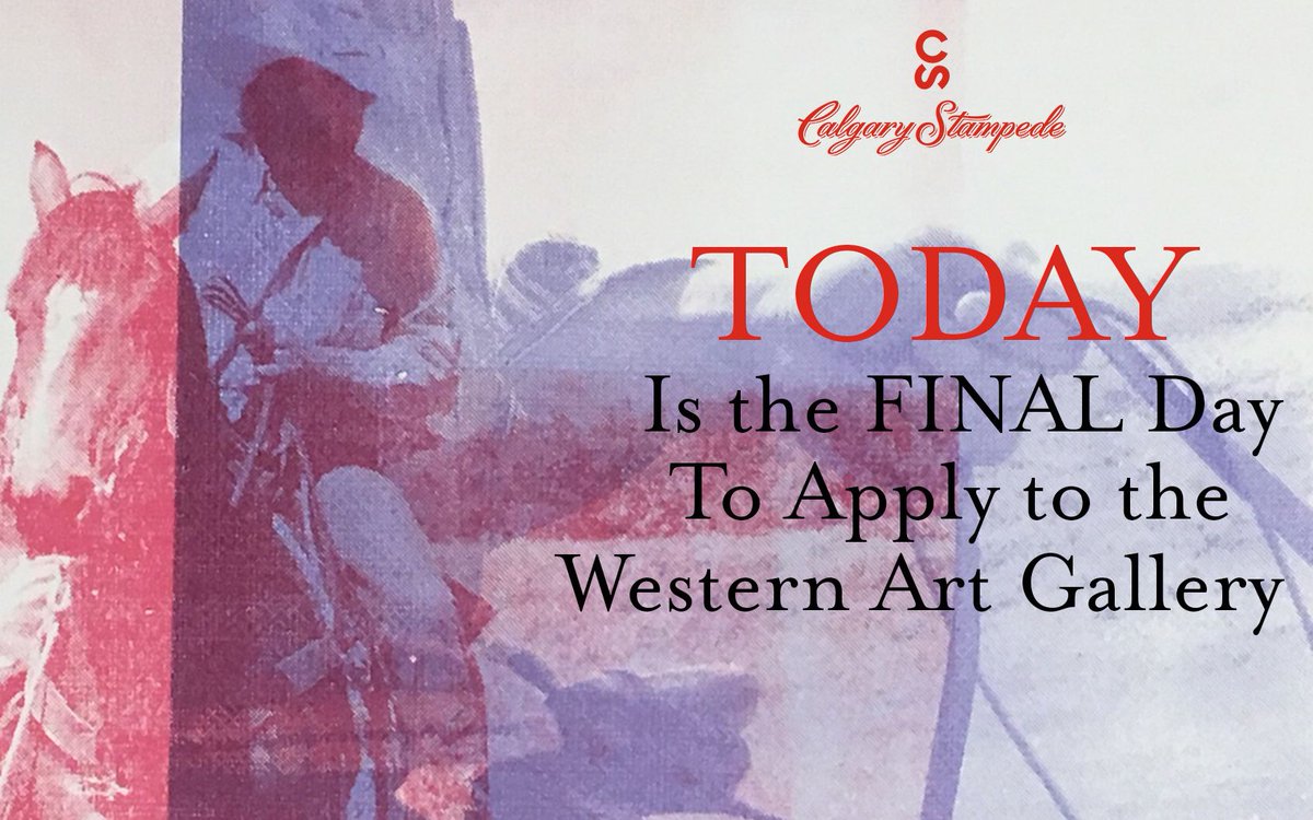 CSWestshowcase's tweet image. Today is the FINAL day to Apply to the Western Art Gallery! Our website has all the details!  #csarts2020 #westerncontemporaryart #westernart